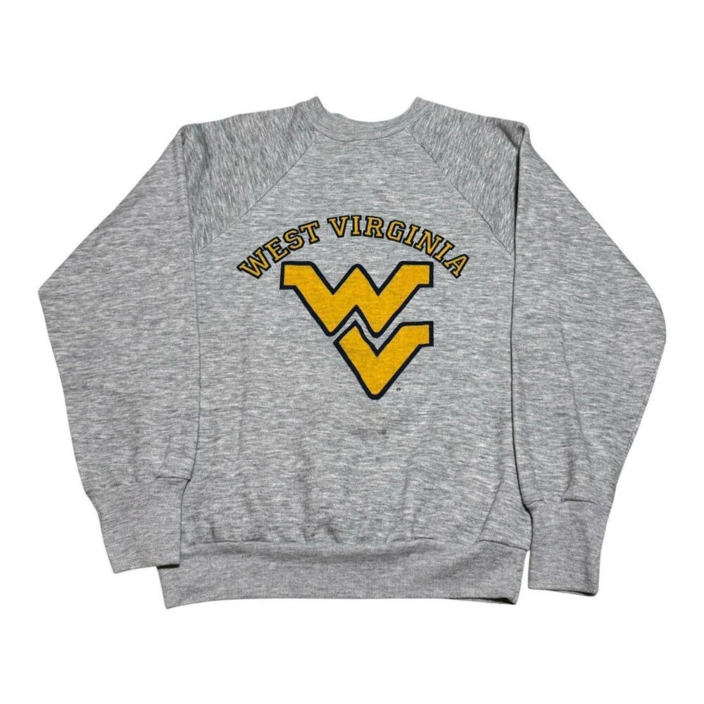 Vintage 80s Signal University of West‎ Virginia Sweatshirt Adult Medium
